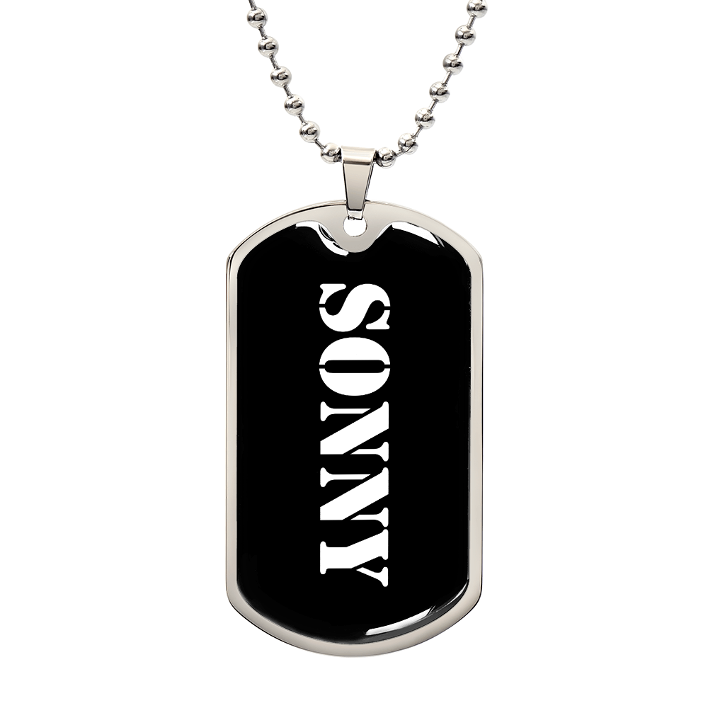 Sonny v3 - Luxury Dog Tag Necklace