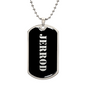 Jerrod v2 - Luxury Dog Tag Necklace