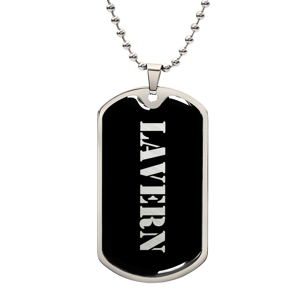 Lavern v2 - Luxury Dog Tag Necklace