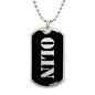 Olin v2 - Luxury Dog Tag Necklace