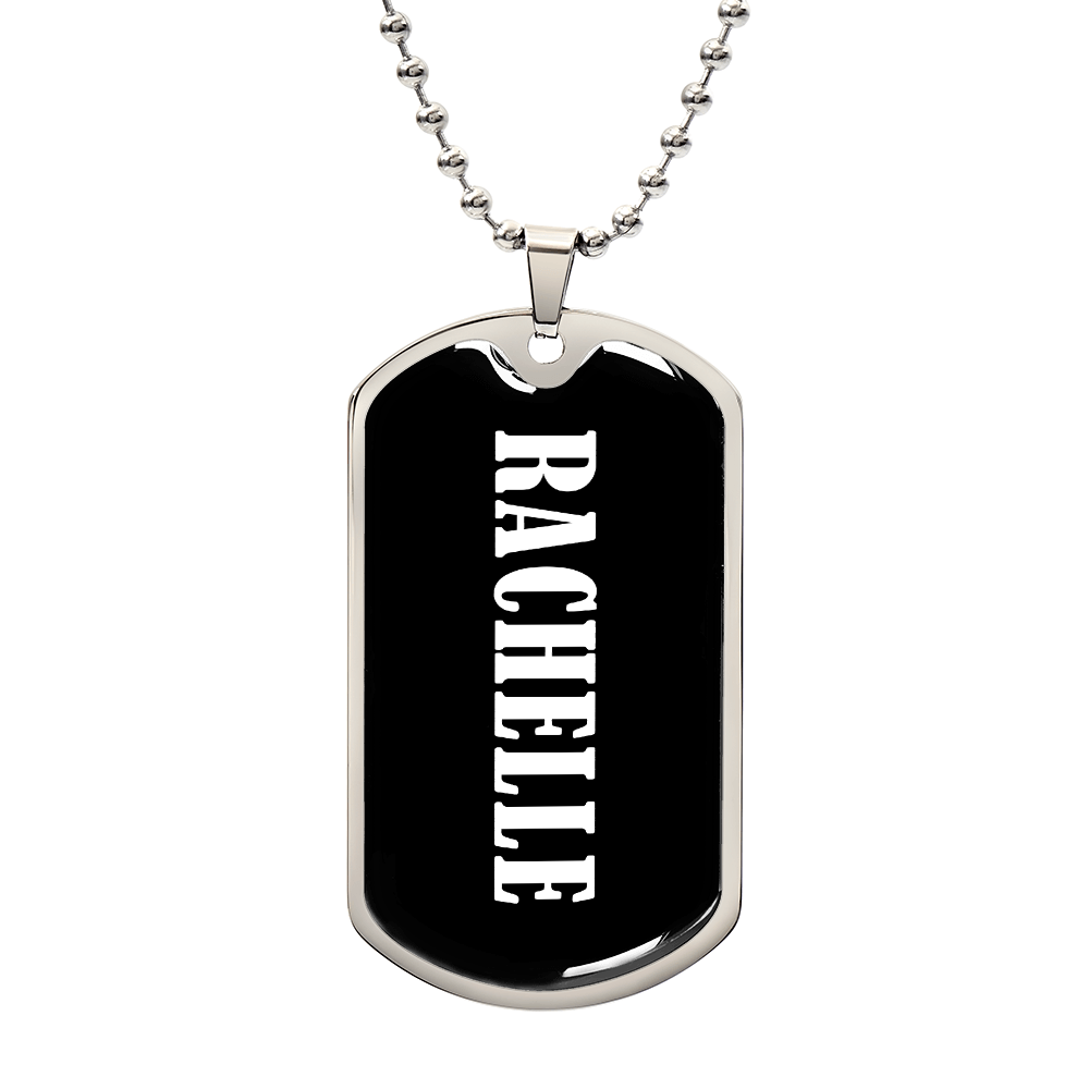Rachelle v03 - Luxury Dog Tag Necklace
