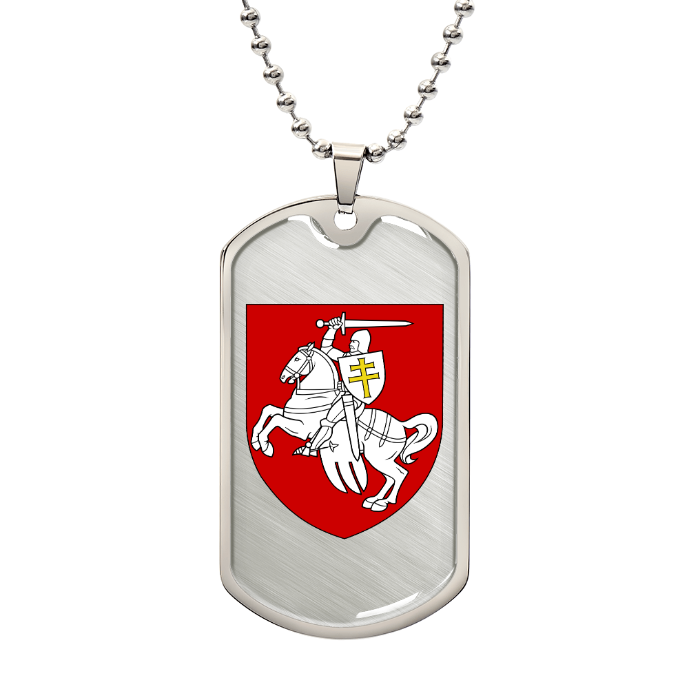Pahonia (Belarus) - Luxury Dog Tag Necklace