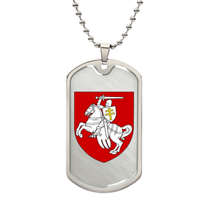 Pahonia (Belarus) - Luxury Dog Tag Necklace