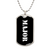 Major v3 - Luxury Dog Tag Necklace