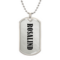 Rosalind v01 - Luxury Dog Tag Necklace