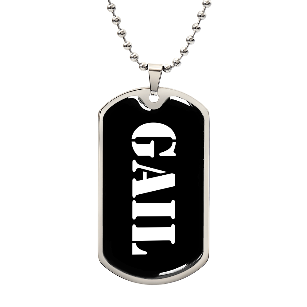 Gail v3 - Luxury Dog Tag Necklace