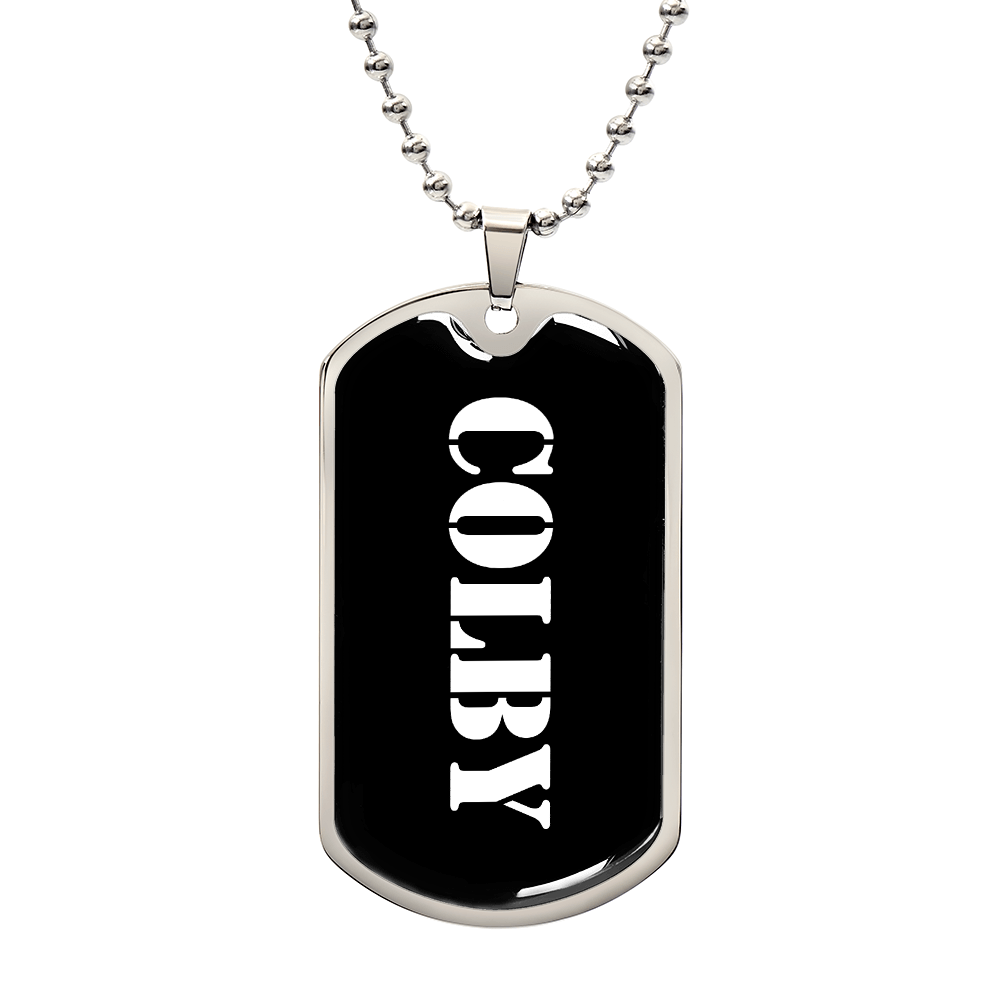 Colby v3 - Luxury Dog Tag Necklace