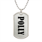 Polly v01 - Luxury Dog Tag Necklace