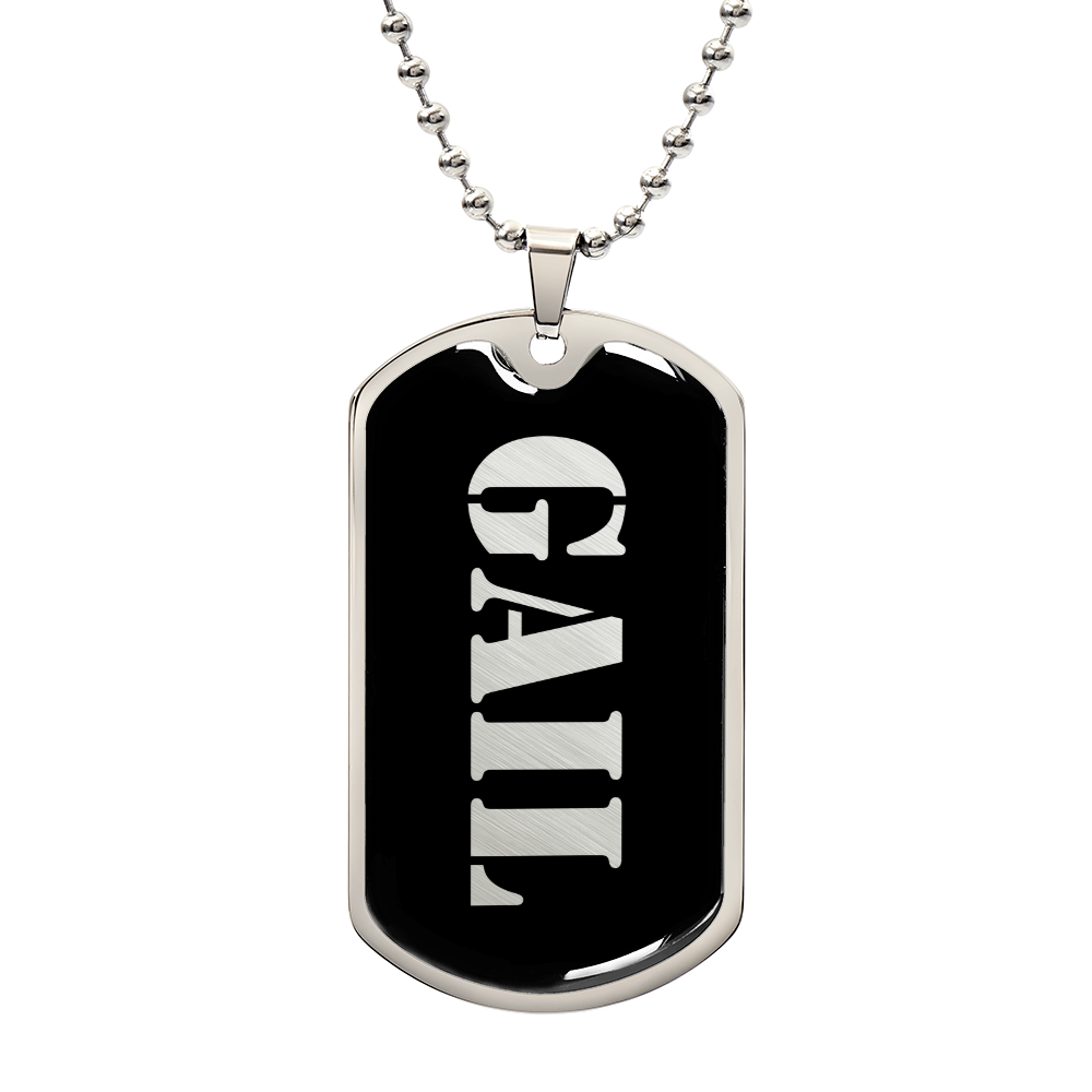 Gail v2 - Luxury Dog Tag Necklace
