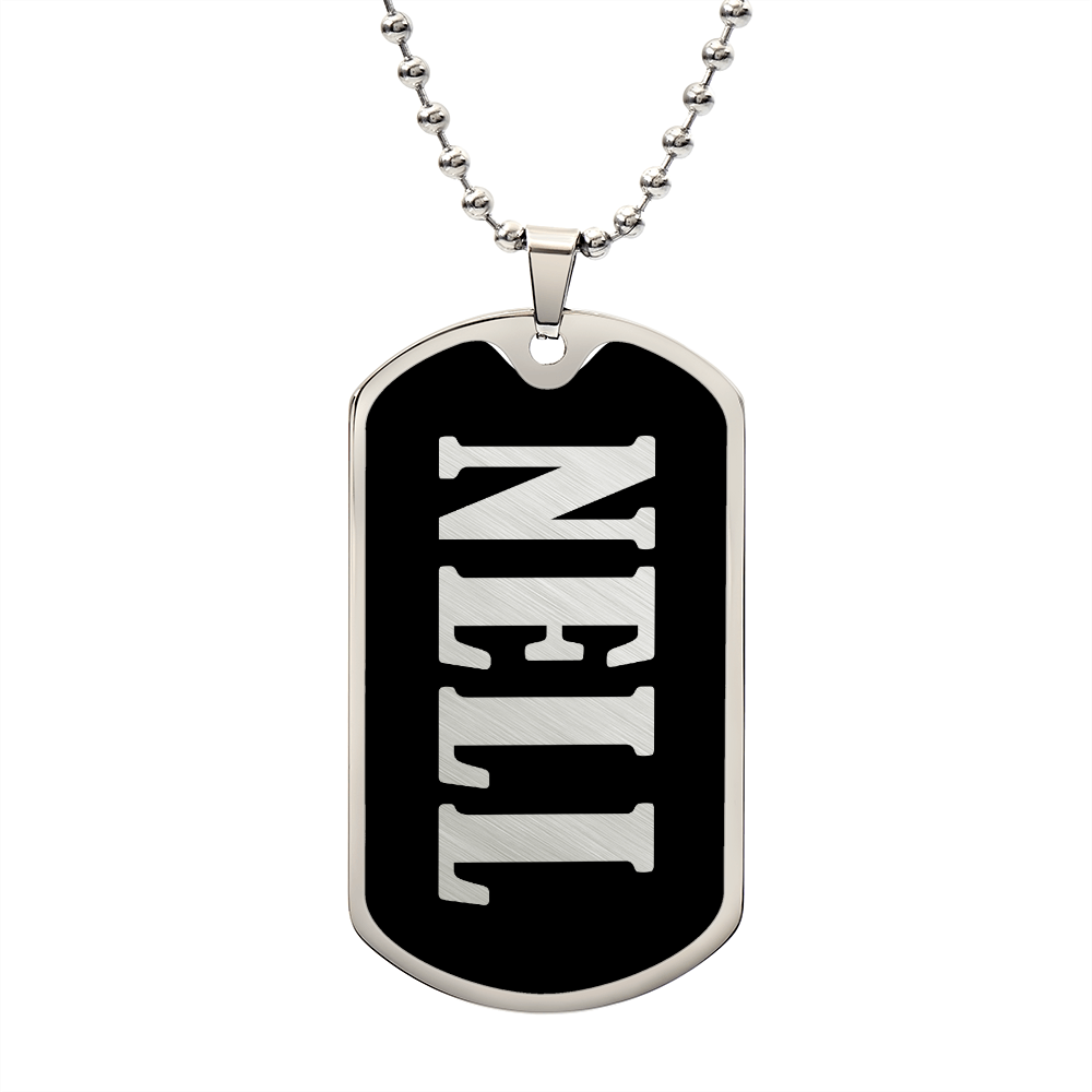 Nell v02 - Luxury Dog Tag Necklace