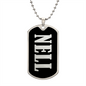 Nell v02 - Luxury Dog Tag Necklace
