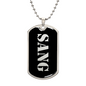 Sang v2 - Luxury Dog Tag Necklace