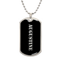Augustine v2 - Luxury Dog Tag Necklace