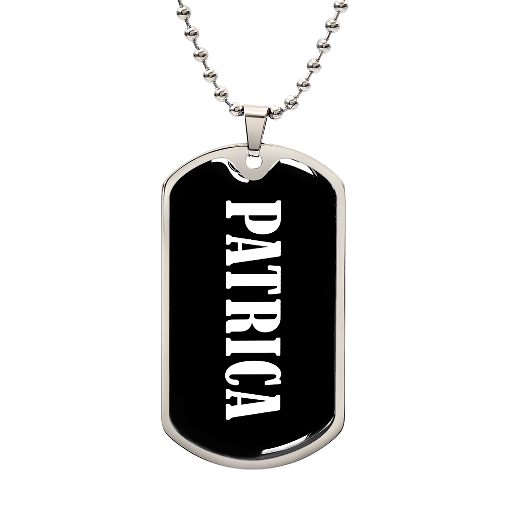 Patrica v03 - Luxury Dog Tag Necklace