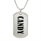 Candy v01 - Luxury Dog Tag Necklace