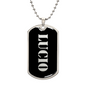 Lucio v2 - Luxury Dog Tag Necklace