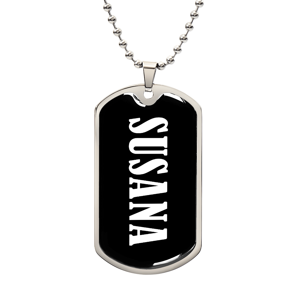 Susana v03 - Luxury Dog Tag Necklace