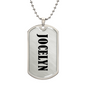 Jocelyn v01 - Luxury Dog Tag Necklace