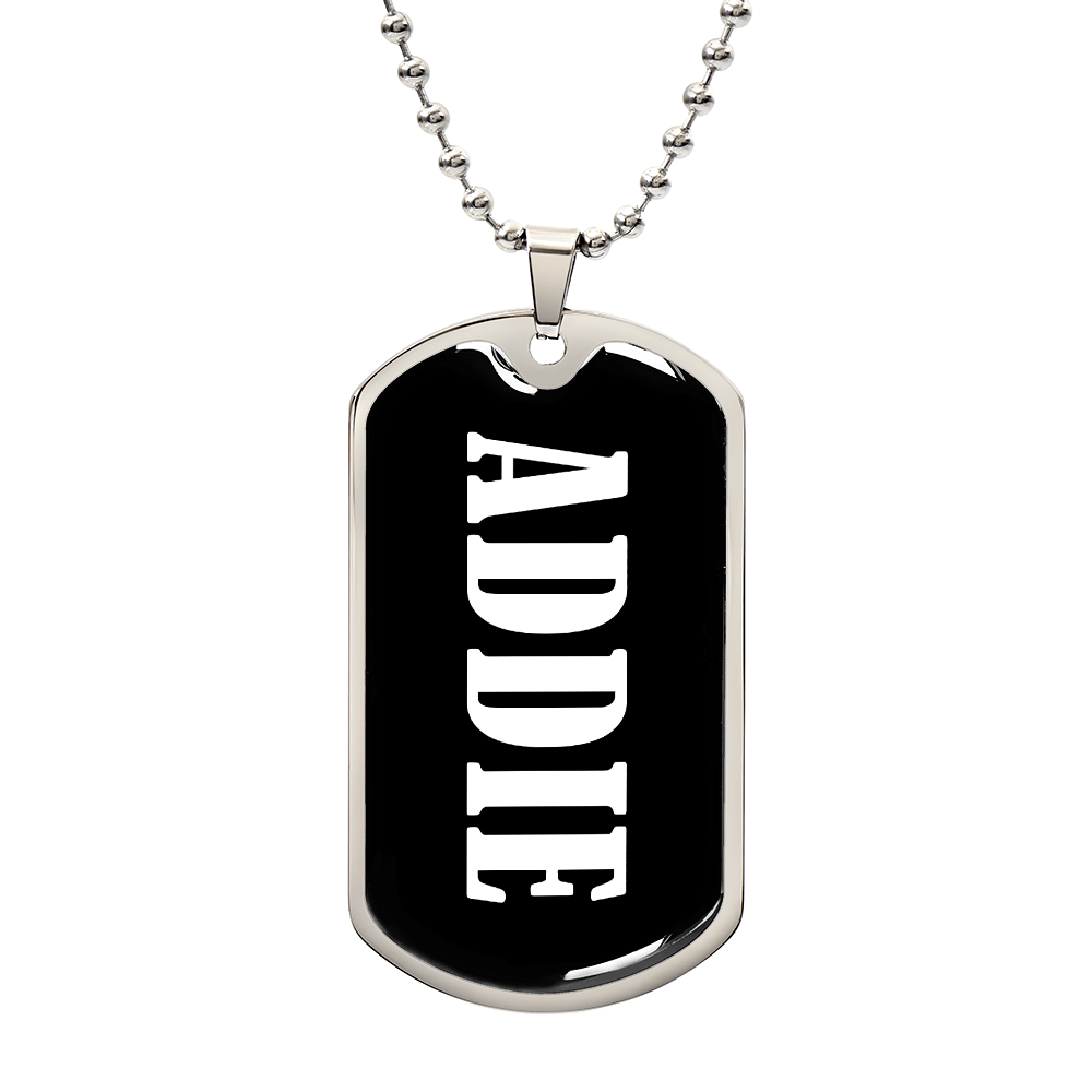 Addie v03 - Luxury Dog Tag Necklace
