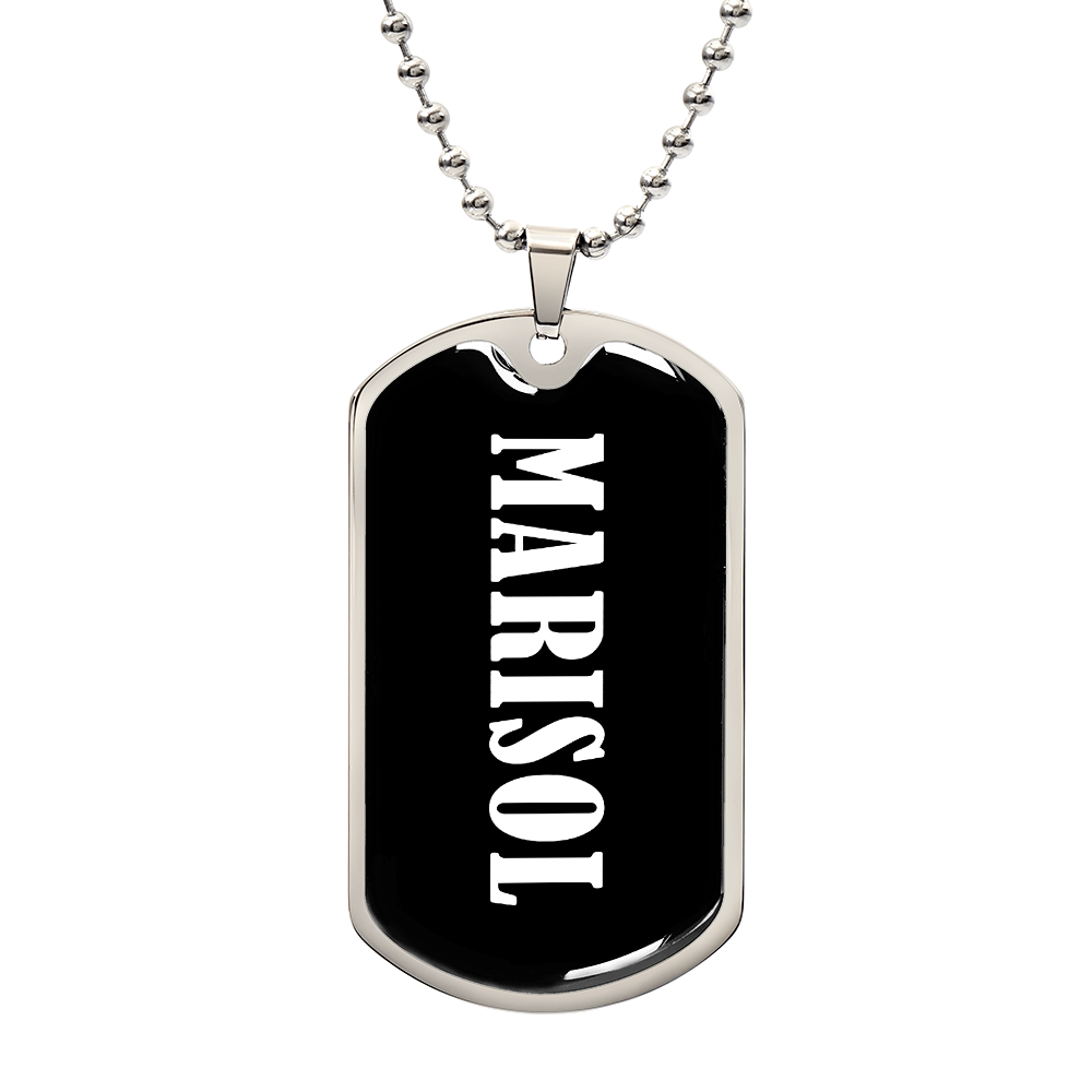 Marisol v03 - Luxury Dog Tag Necklace