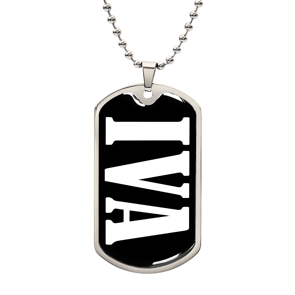 Iva v03 - Luxury Dog Tag Necklace