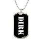 Dirk v3 - Luxury Dog Tag Necklace
