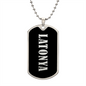 Latonya v02 - Luxury Dog Tag Necklace