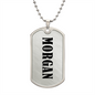 Morgan v01 - Luxury Dog Tag Necklace