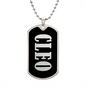 Cleo v02 - Luxury Dog Tag Necklace
