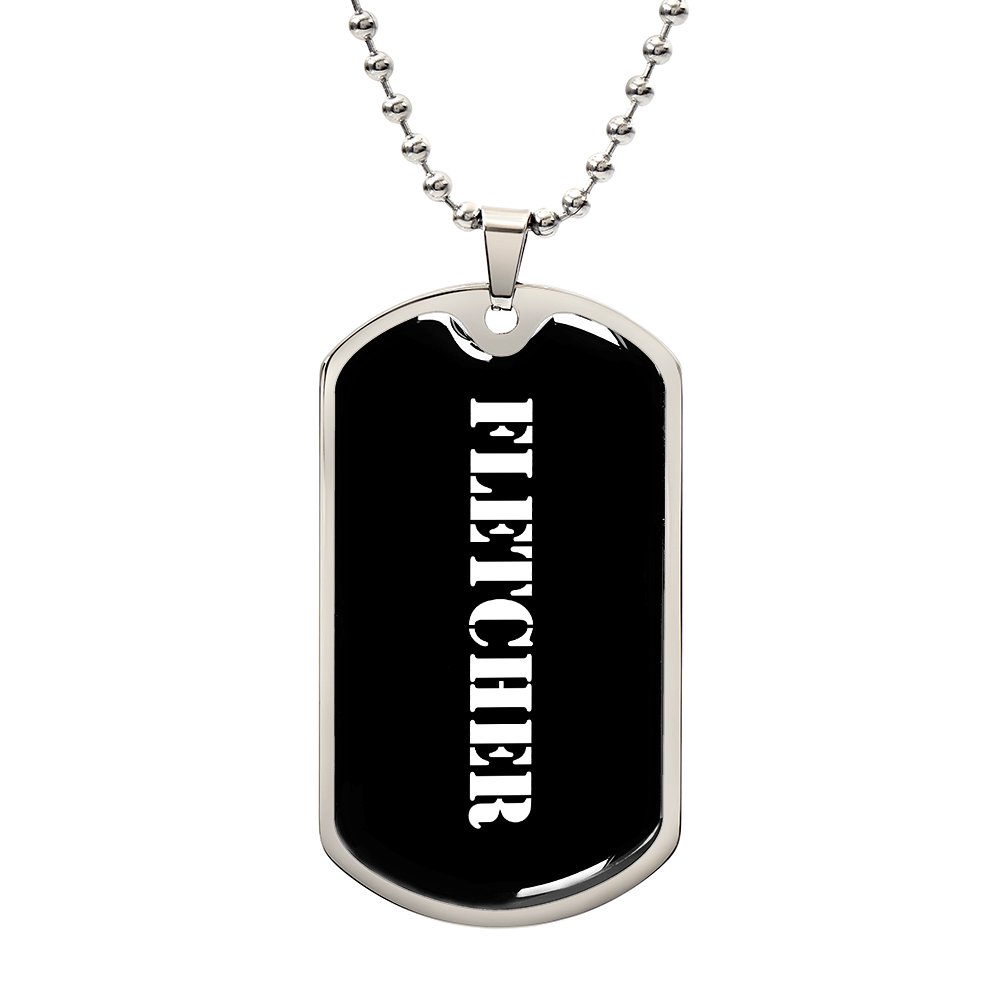 Fletcher v3 - Luxury Dog Tag Necklace