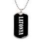 Latonya v03 - Luxury Dog Tag Necklace
