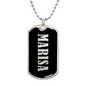 Marisa v02 - Luxury Dog Tag Necklace