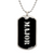 Major v2 - Luxury Dog Tag Necklace