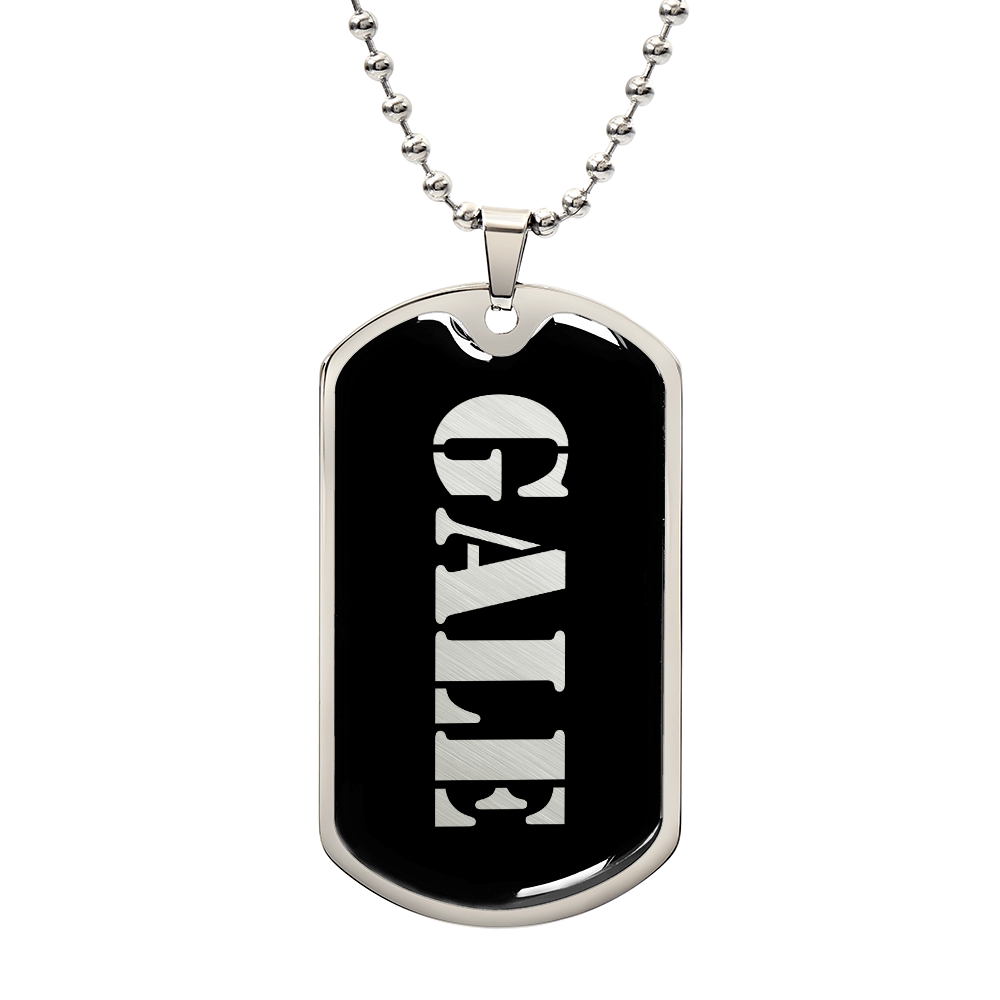 Gale v2 - Luxury Dog Tag Necklace
