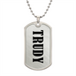 Trudy v01 - Luxury Dog Tag Necklace