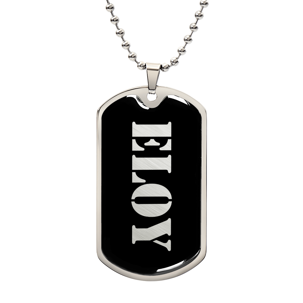 Eloy v2 - Luxury Dog Tag Necklace