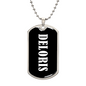 Deloris v03 - Luxury Dog Tag Necklace
