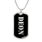 Deon v2 - Luxury Dog Tag Necklace