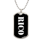 Rico v3 - Luxury Dog Tag Necklace