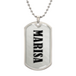 Marisa v01 - Luxury Dog Tag Necklace
