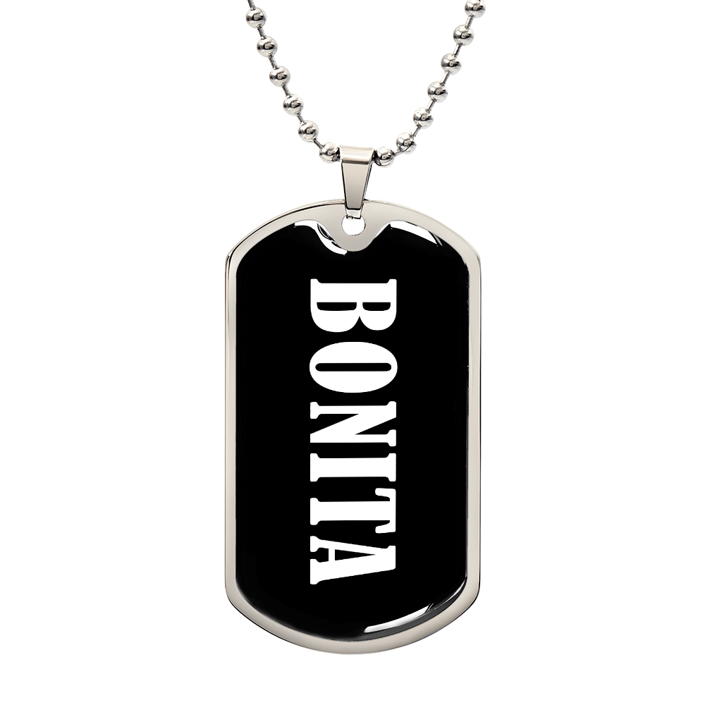 Bonita v03 - Luxury Dog Tag Necklace
