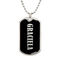 Graciela v02 - Luxury Dog Tag Necklace