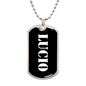 Lucio v3 - Luxury Dog Tag Necklace