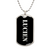 Lucien v2 - Luxury Dog Tag Necklace