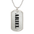 Ariel - Luxury Dog Tag Necklace