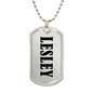 Lesley v01 - Luxury Dog Tag Necklace