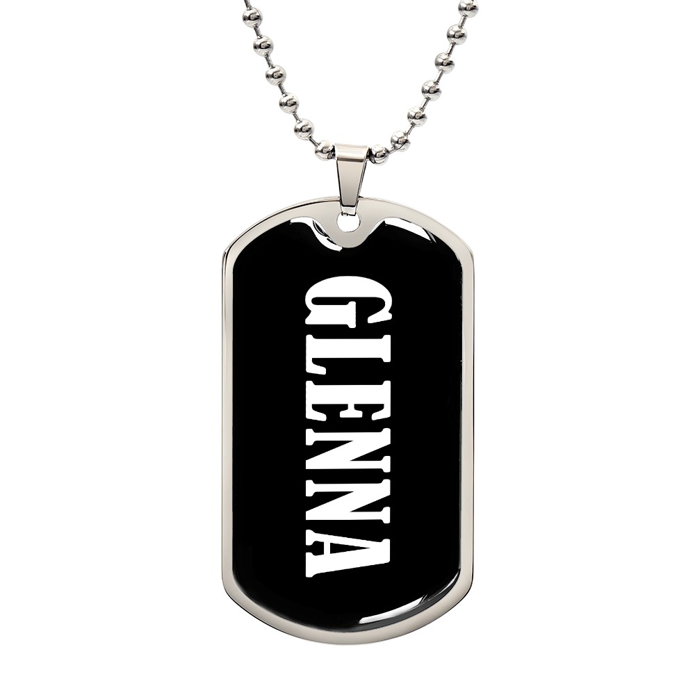 Glenna v03 - Luxury Dog Tag Necklace