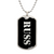 Russ v2 - Luxury Dog Tag Necklace