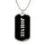 Johnie v2 - Luxury Dog Tag Necklace