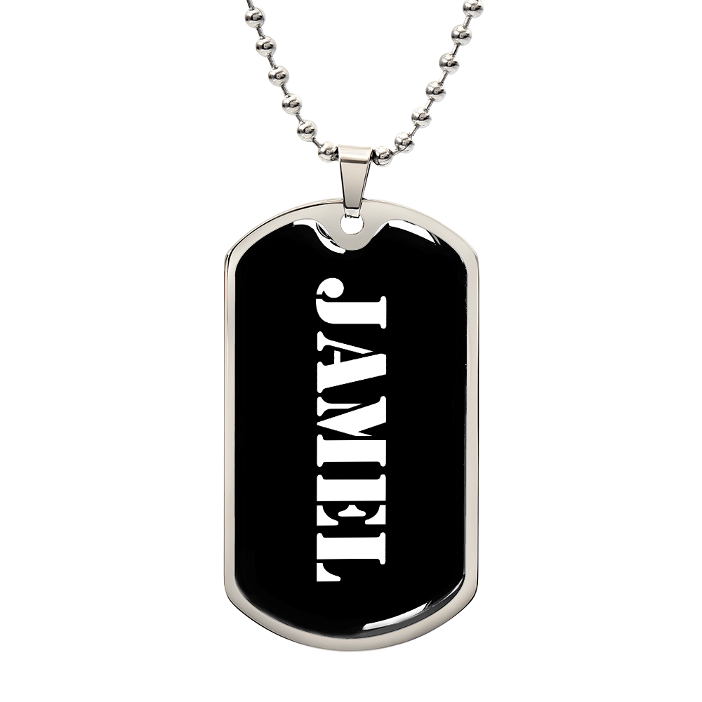 Jamel v3 - Luxury Dog Tag Necklace